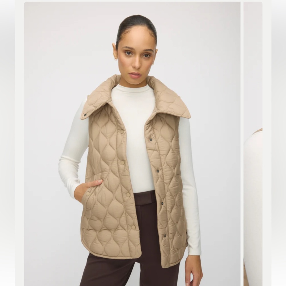 Kit & Ace Oslo Recycled Quilted Vest - L